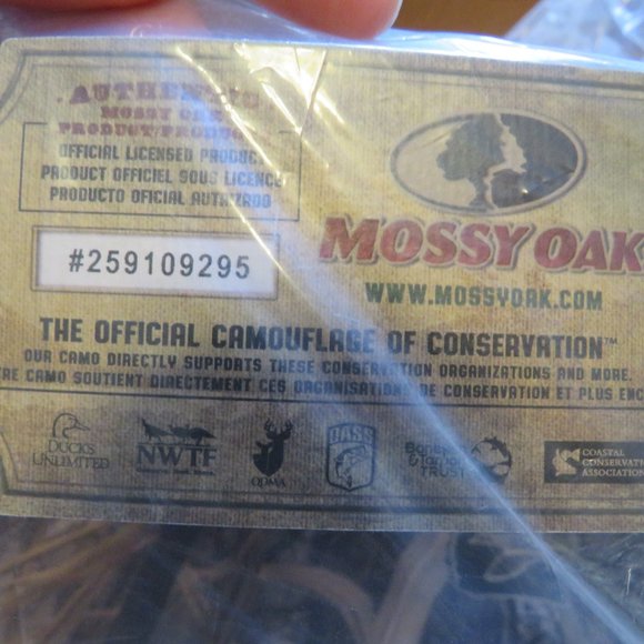 Gator Waders 1/2 Zip Bog Hoodie - Large Men's - Mossy Oak "Habitat" - Picture 5 of 5